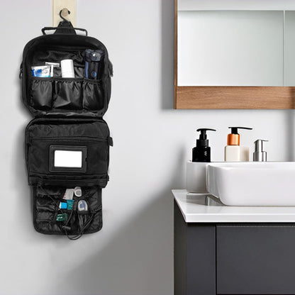Toiletry Bag for Men Travel Tactical Hanging Dopp Kit Shaving Hygiene Bag