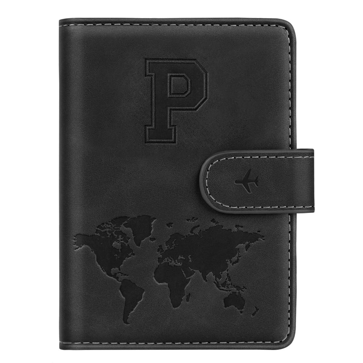 Passport Holder Wallet Cover Personalized Initial Travel Essentials