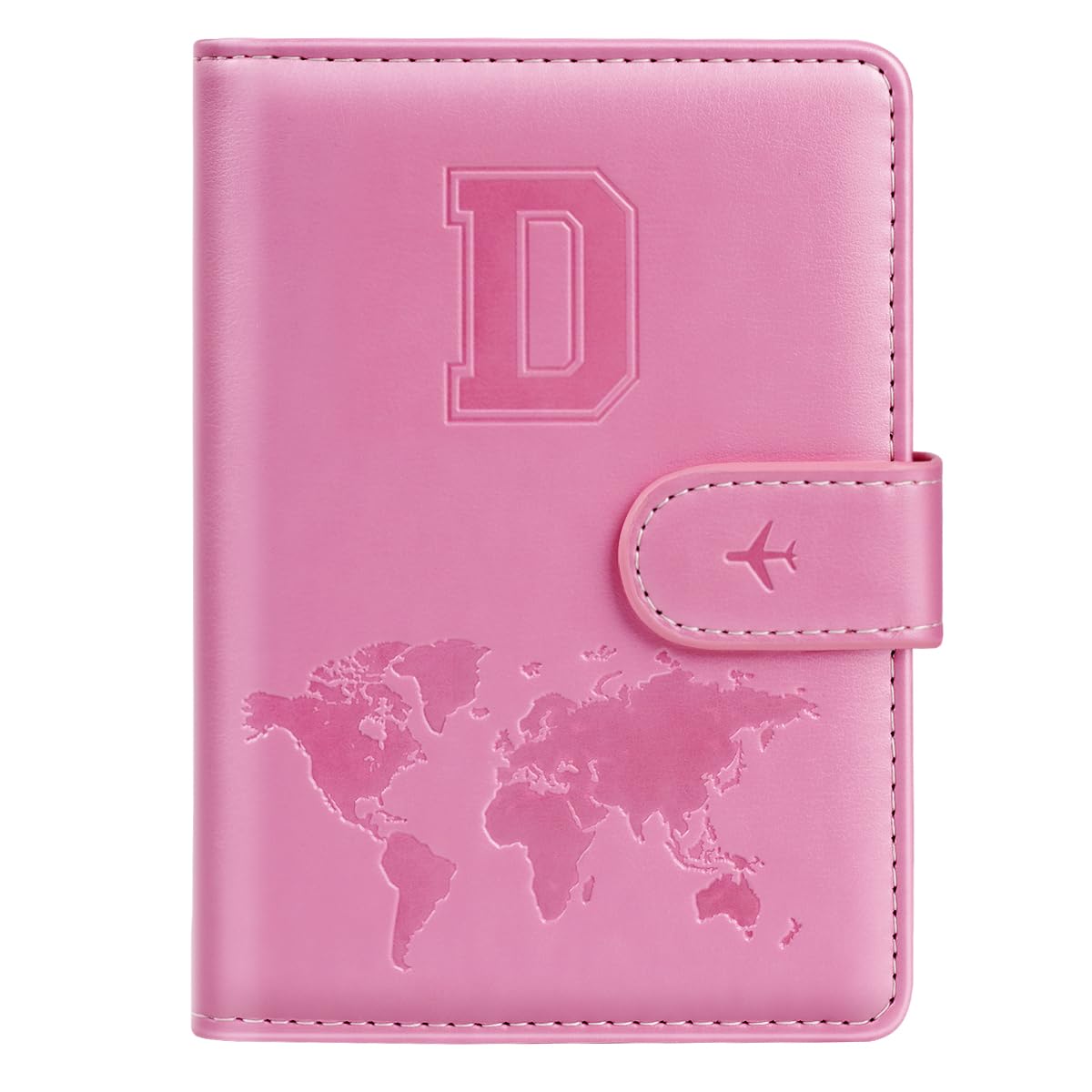 Passport Holder Wallet Cover Personalized Initial Travel Essentials
