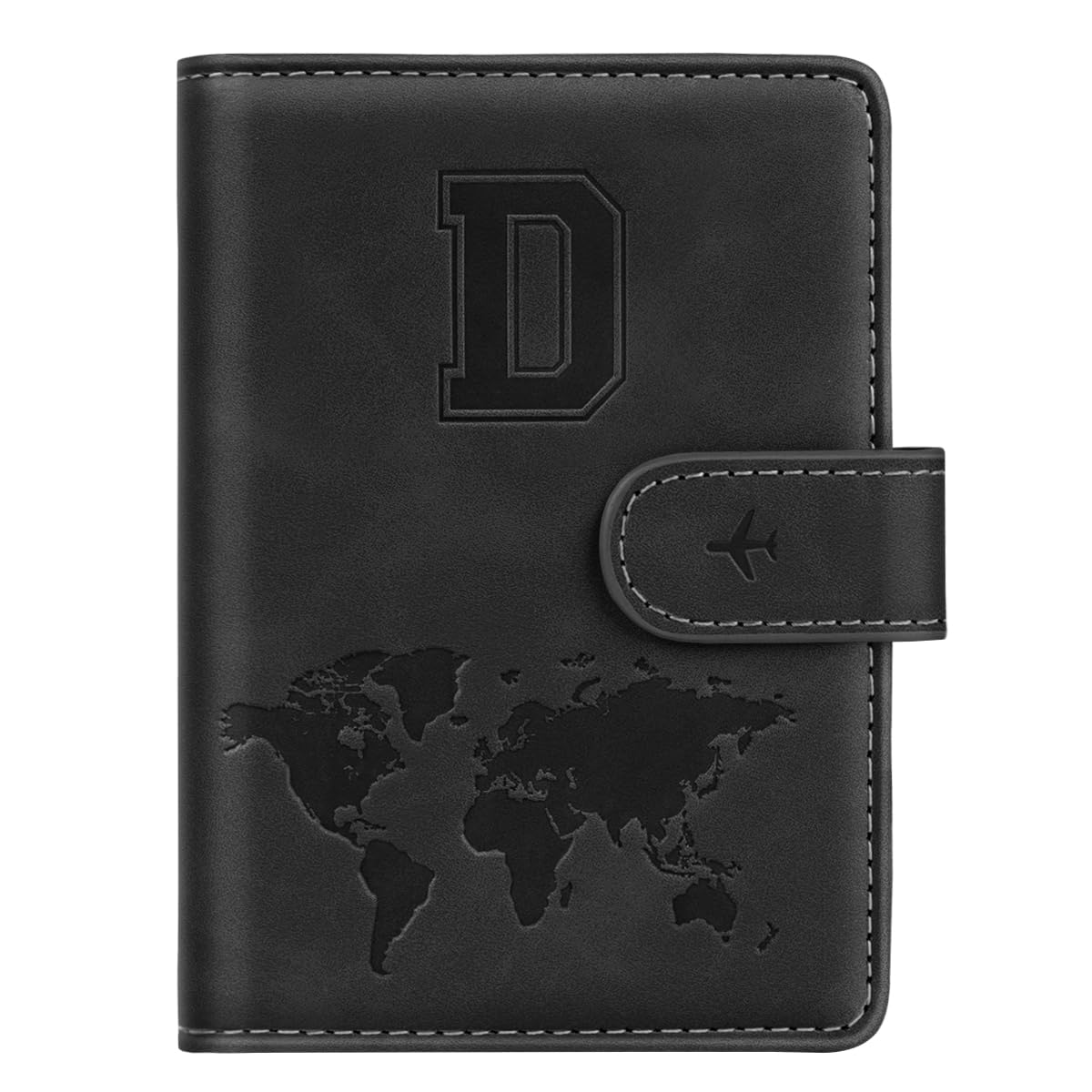 Passport Holder Wallet Cover Personalized Initial Travel Essentials