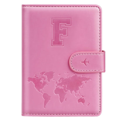 Passport Holder Wallet Cover Personalized Initial Travel Essentials
