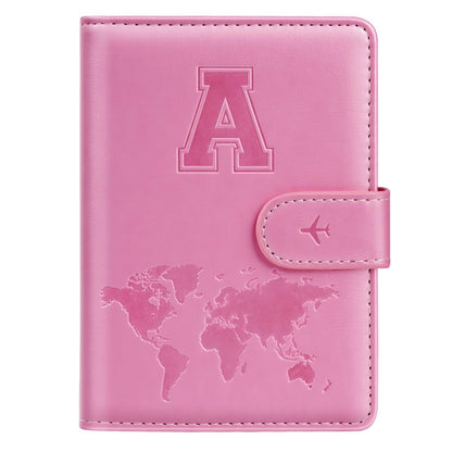 Passport Holder for Travel Essentials Personalized Initial Wallets