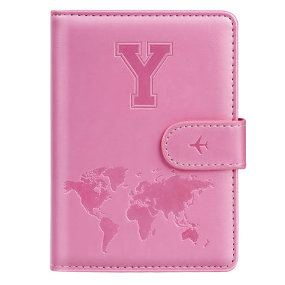 Passport Holder Wallet Cover Personalized Initial Travel Essentials