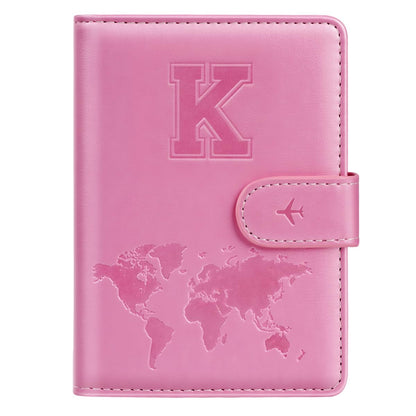 Passport Holder Wallet Cover Personalized Initial Travel Essentials