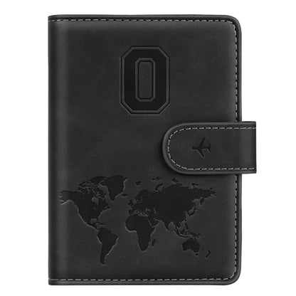 Passport Holder Wallet Cover Personalized Initial Travel Essentials