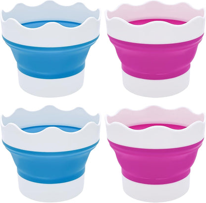 Paint Water Cup for Painting - Collapsible Paint Brush Washer