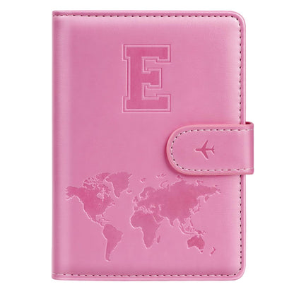 Passport Holder Wallet Cover Personalized Initial Travel Essentials