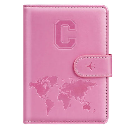 Passport Holder for Travel Essentials Personalized Initial Wallets