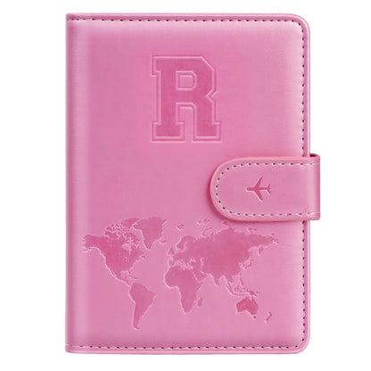 Passport Holder for Travel Essentials Personalized Initial Wallets