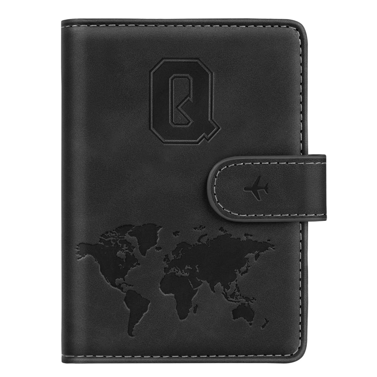 Passport Holder for Travel Essentials Personalized Initial Wallets