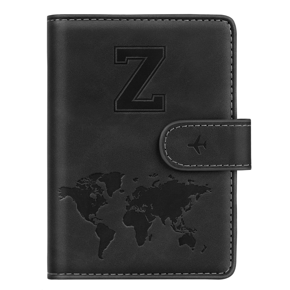 Passport Holder for Travel Essentials Personalized Initial Wallets