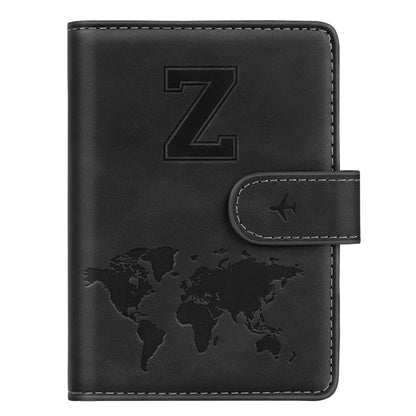 Passport Holder for Travel Essentials Personalized Initial Wallets