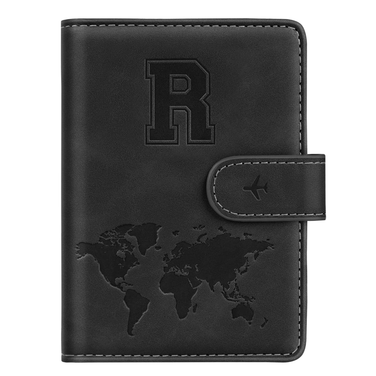 Passport Holder Wallet Cover Personalized Initial Travel Essentials