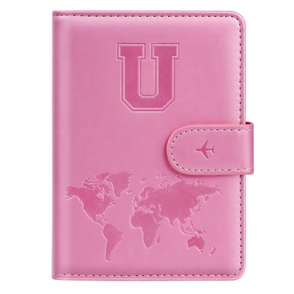 Passport Holder for Travel Essentials Personalized Initial Wallets