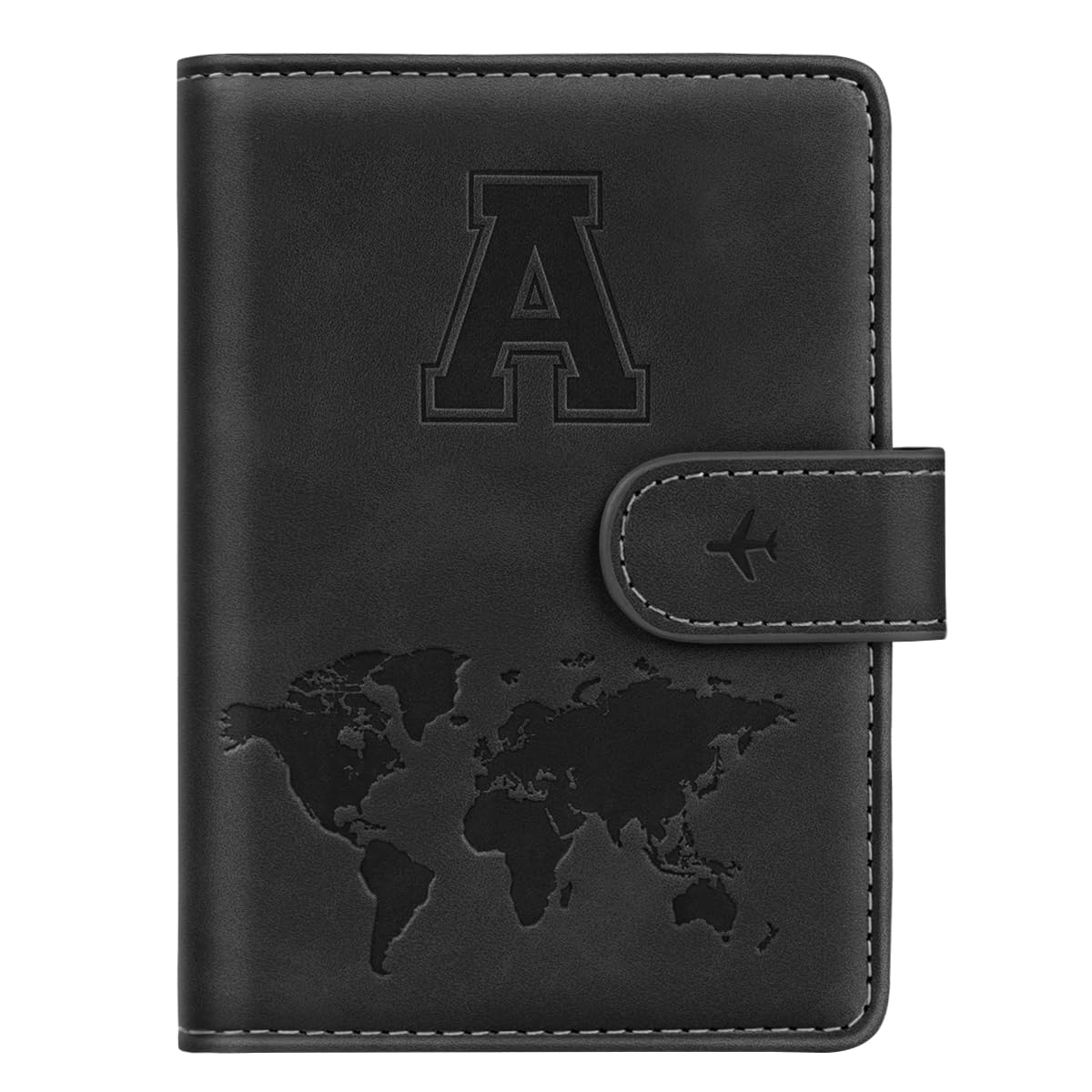 Passport Holder for Travel Essentials Personalized Initial Wallets