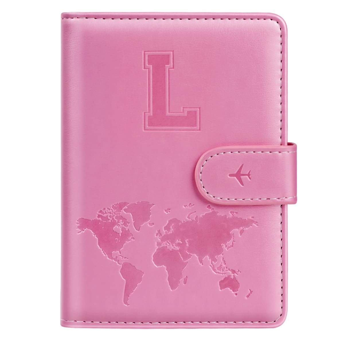 Passport Holder Wallet Cover Personalized Initial Travel Essentials