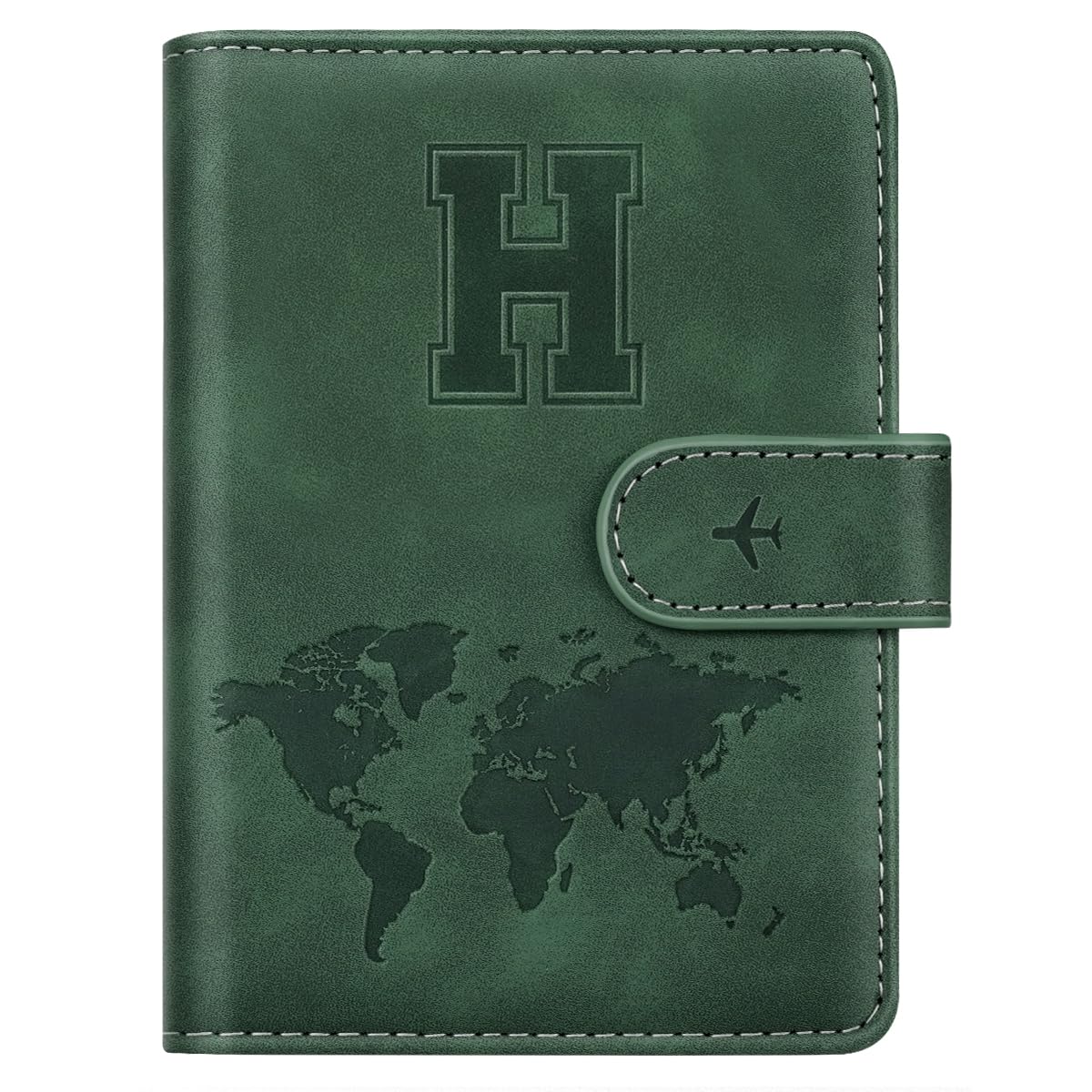Passport Holder for Travel Essentials Personalized Initial Wallets