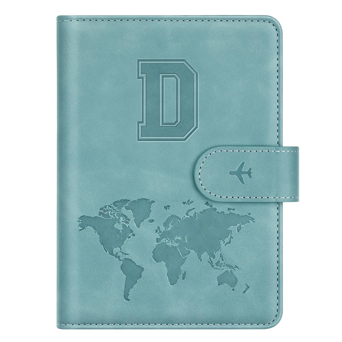 Passport Holder for Travel Essentials Personalized Initial Wallets