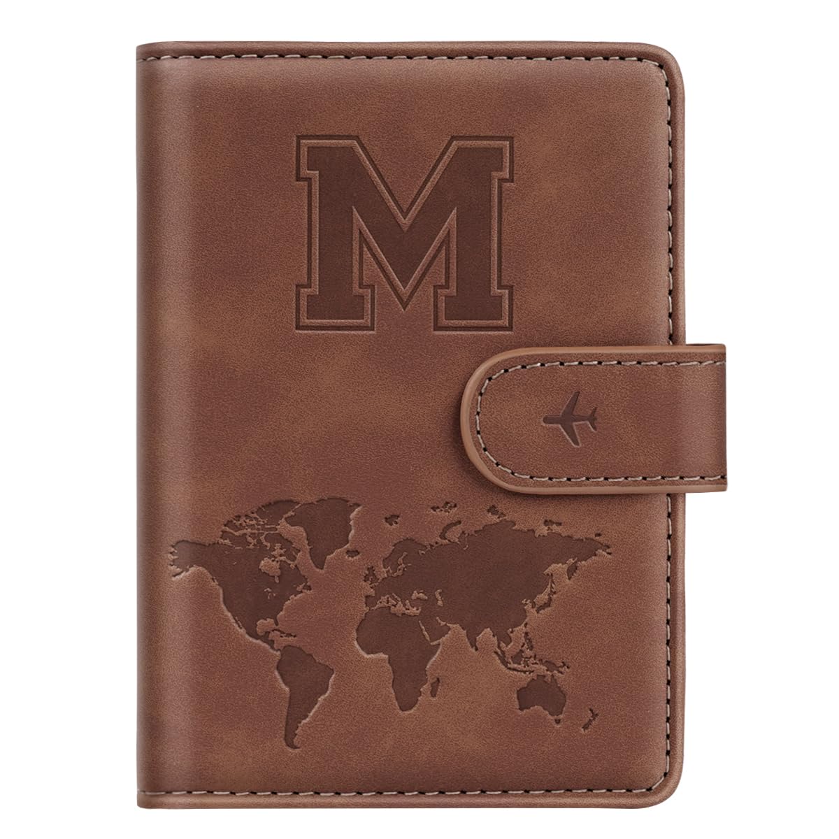 Passport Holder Wallet Cover Personalized Initial Travel Essentials