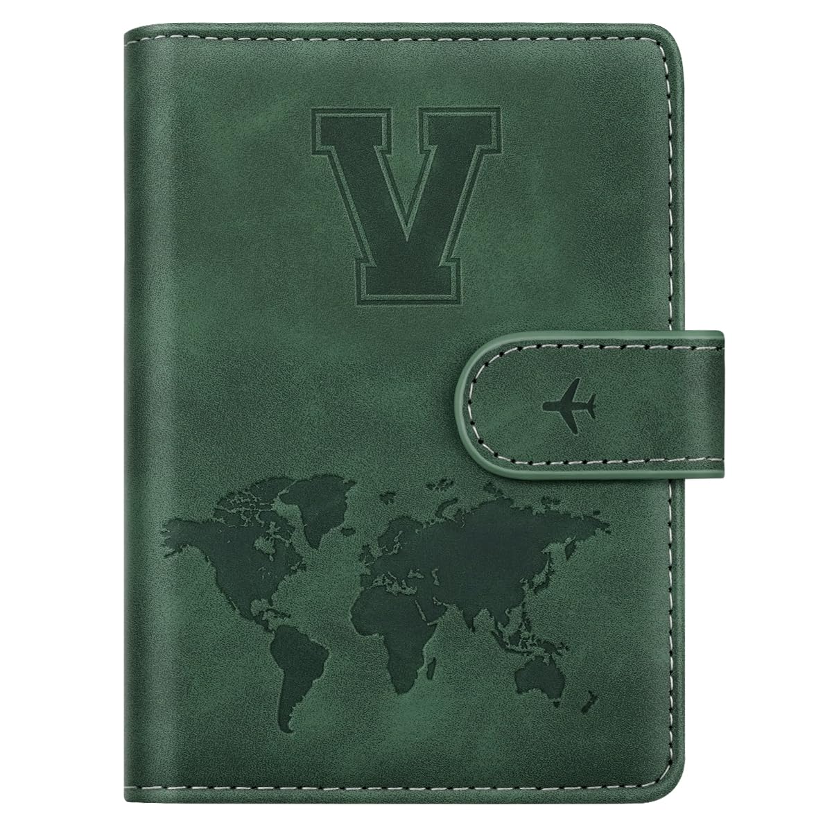 Passport Holder Wallet Cover Personalized Initial Travel Essentials