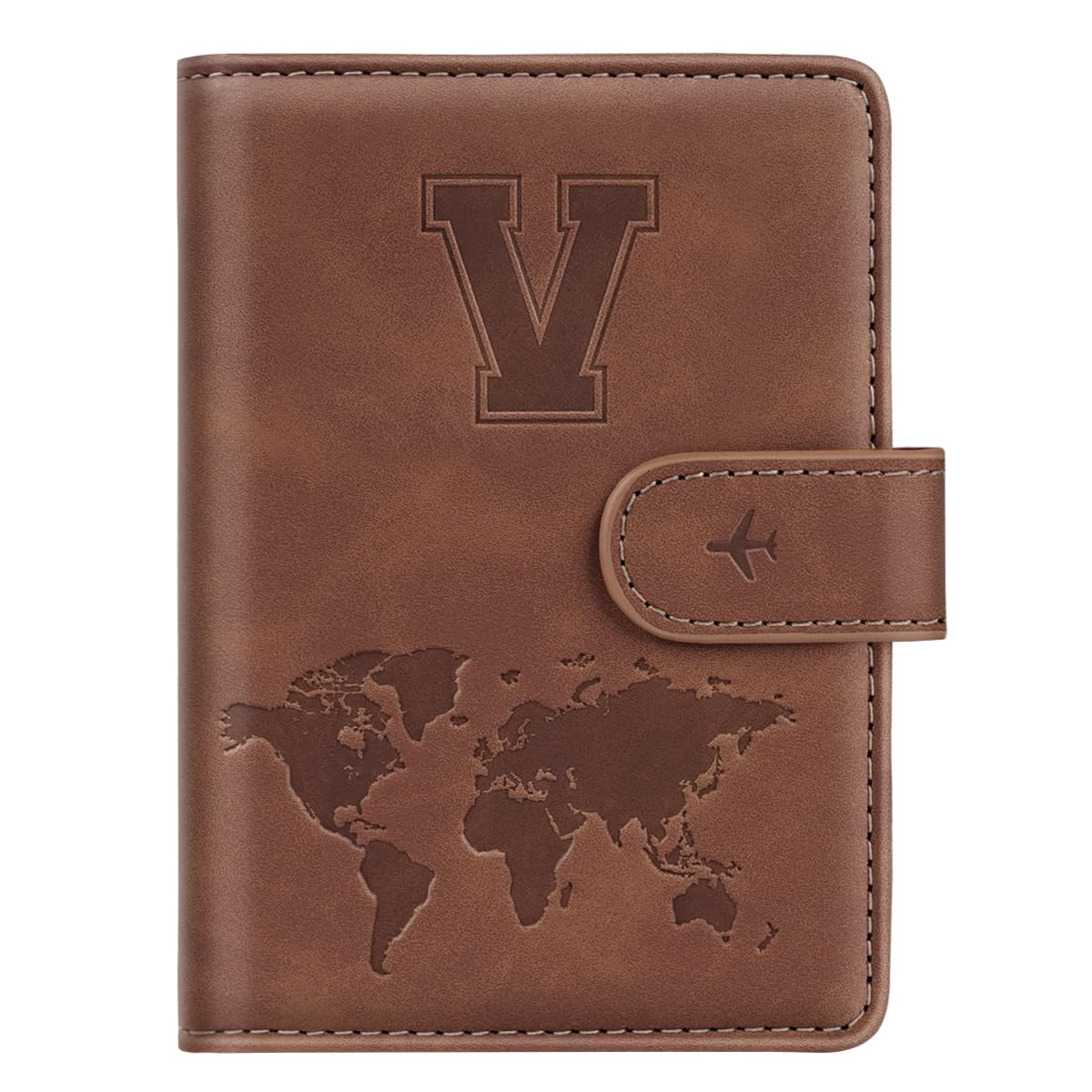 Passport Holder for Travel Essentials Personalized Initial Wallets