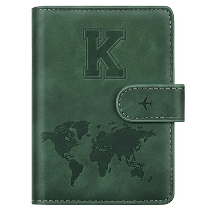 Passport Holder for Travel Essentials Personalized Initial Wallets