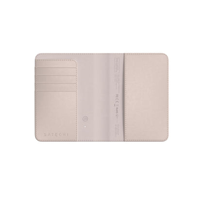 Satechi Passport Holder with Find My Tracking, 4-Slot Card Wallet, Black