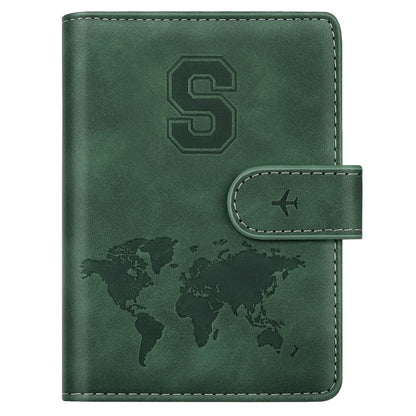 Passport Holder for Travel Essentials Personalized Initial Wallets