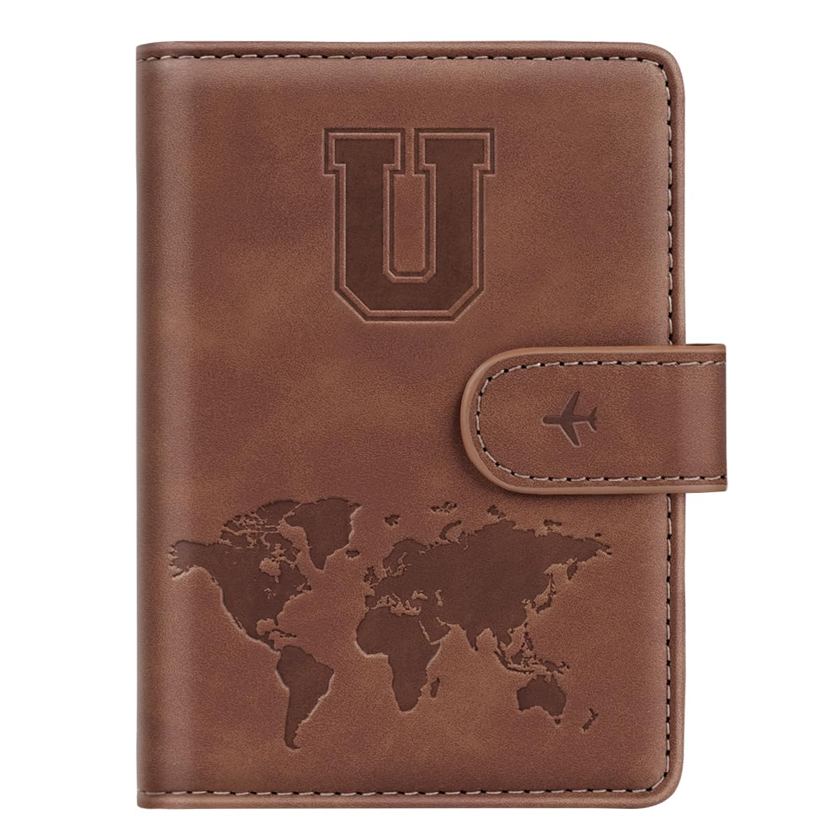 Passport Holder for Travel Essentials Personalized Initial Wallets
