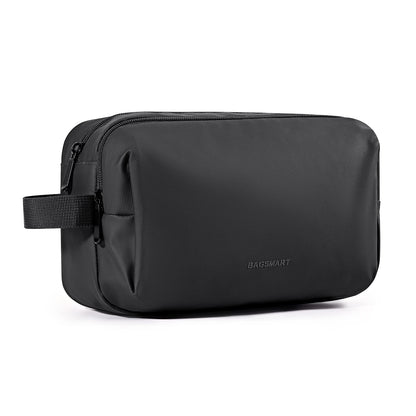 BAGSMART Toiletry Bag for Men, Travel Toiletry Organizer Dopp Kit Water-resistant Shaving Bag for Toiletries Accessories, Door Room Essentials,Green-medium