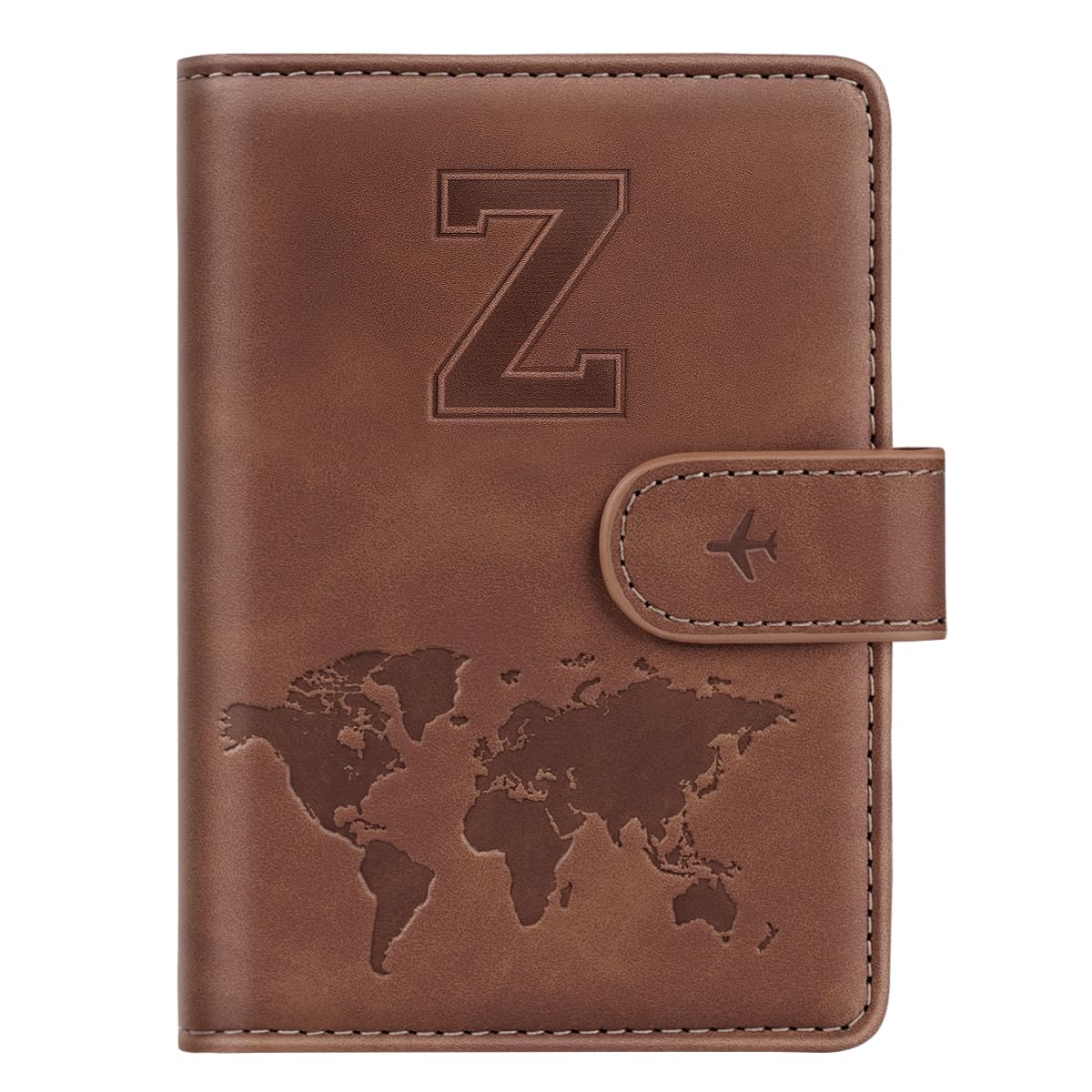 Passport Holder Wallet Cover Personalized Initial Travel Essentials