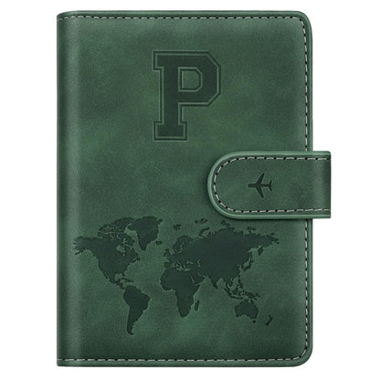 Passport Holder for Travel Essentials Personalized Initial Wallets
