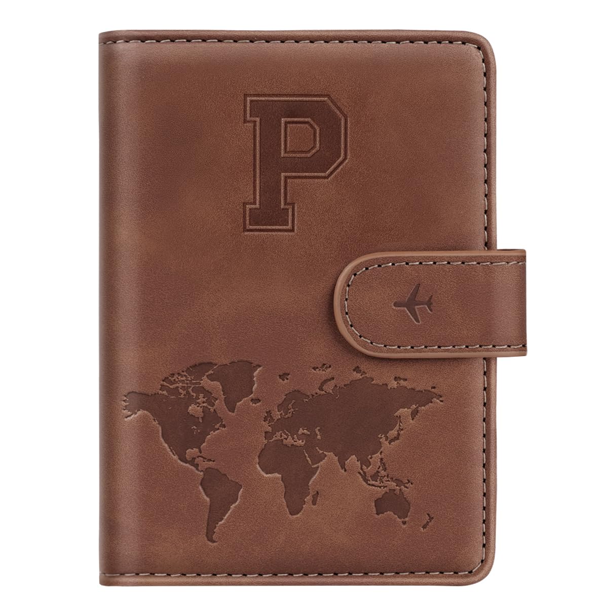 Passport Holder for Travel Essentials Personalized Initial Wallets