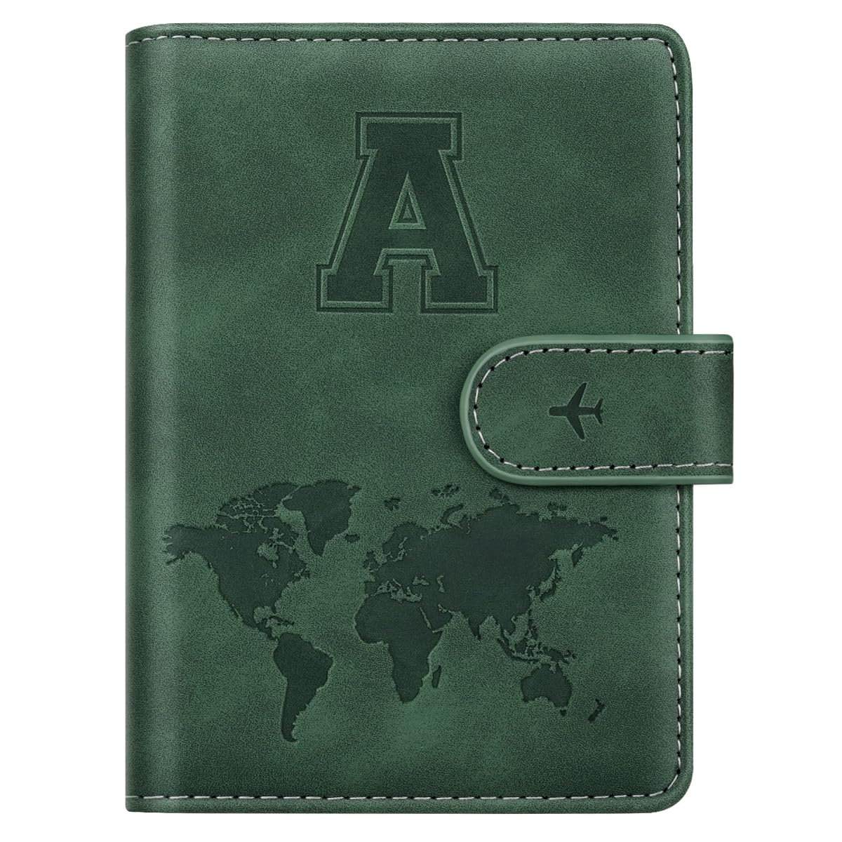 Passport Holder Wallet Cover Personalized Initial Travel Essentials