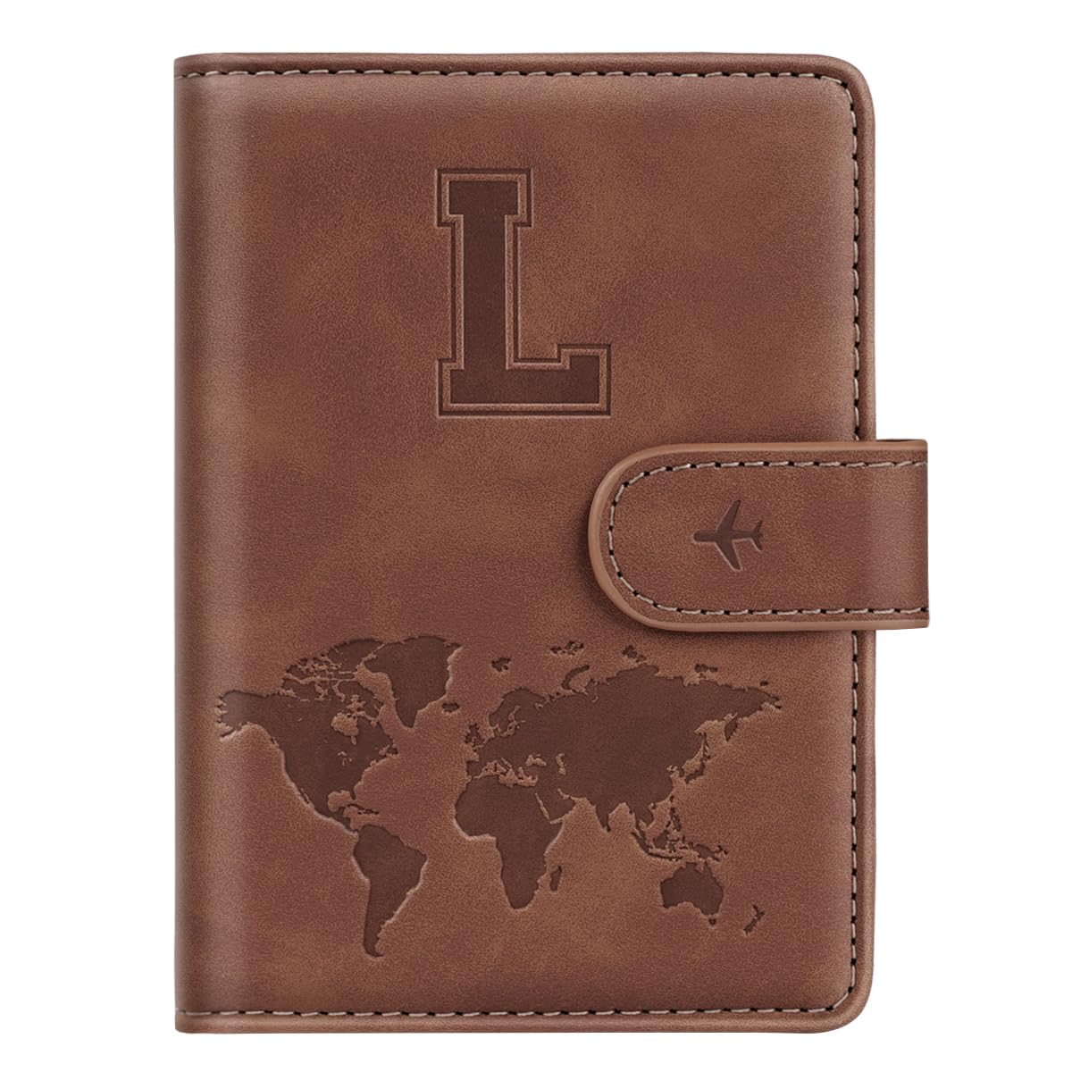Passport Holder for Travel Essentials Personalized Initial Wallets