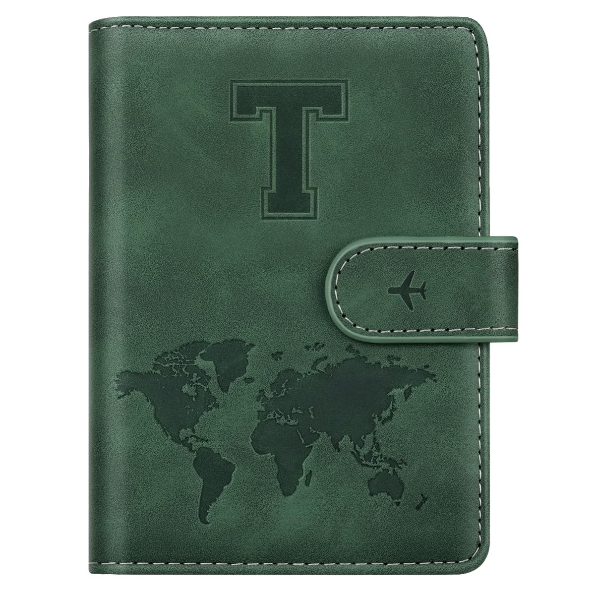 Passport Holder for Travel Essentials Personalized Initial Wallets