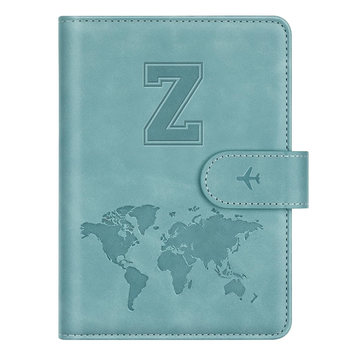 Passport Holder Wallet Cover Personalized Initial Travel Essentials