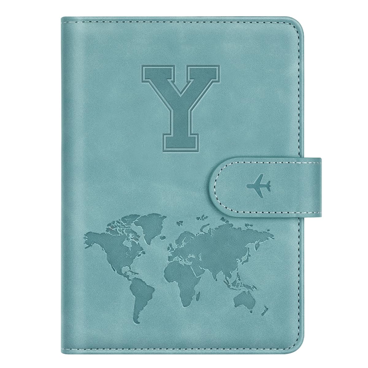 Passport Holder Wallet Cover Personalized Initial Travel Essentials