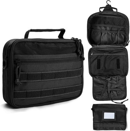 Toiletry Bag for Men Travel Tactical Hanging Dopp Kit Shaving Hygiene Bag
