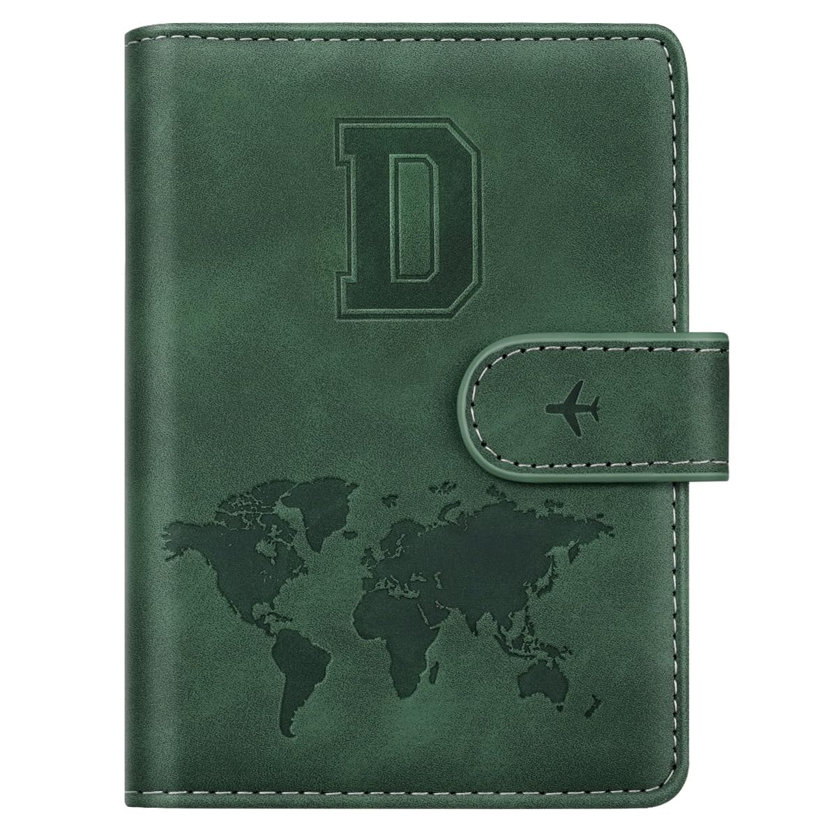 Passport Holder Wallet Cover Personalized Initial Travel Essentials