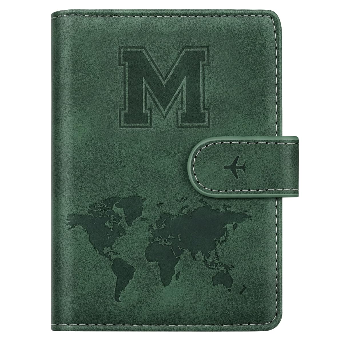 Passport Holder Wallet Cover Personalized Initial Travel Essentials