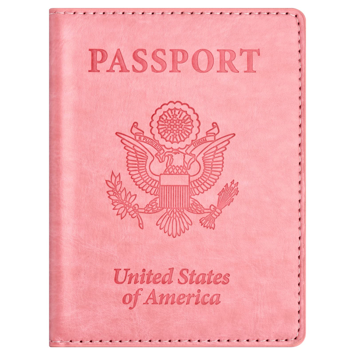 Eoehro Passport Holder for Travel Essentials, Passport Wallet Cover Case for Travel Must Haves Accessories,Passport Book Holders for Women and Men(black)