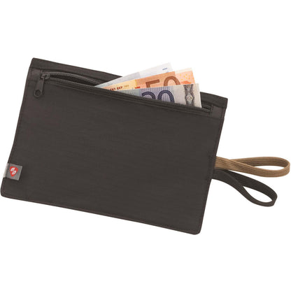 Lewis N. Clark RFID Blocking Money Belt Travel Pouch + Credit Card, ID, Passport Holder for Women & Men, Black, One Size