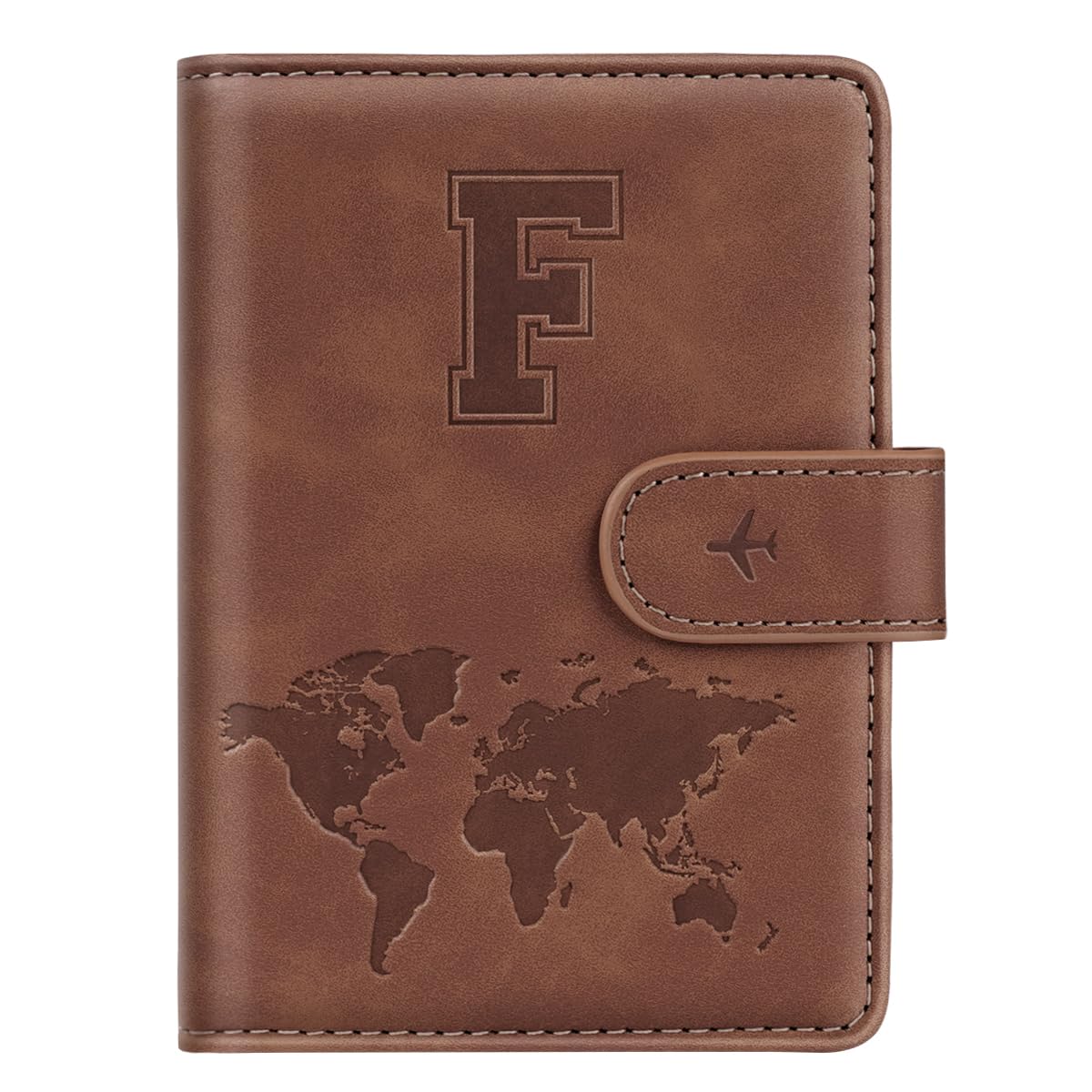 Passport Holder for Travel Essentials Personalized Initial Wallets