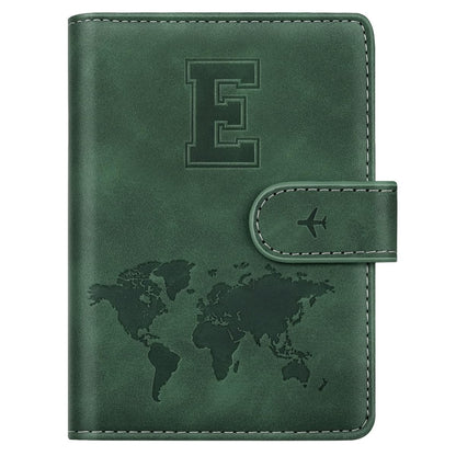 Passport Holder for Travel Essentials Personalized Initial Wallets