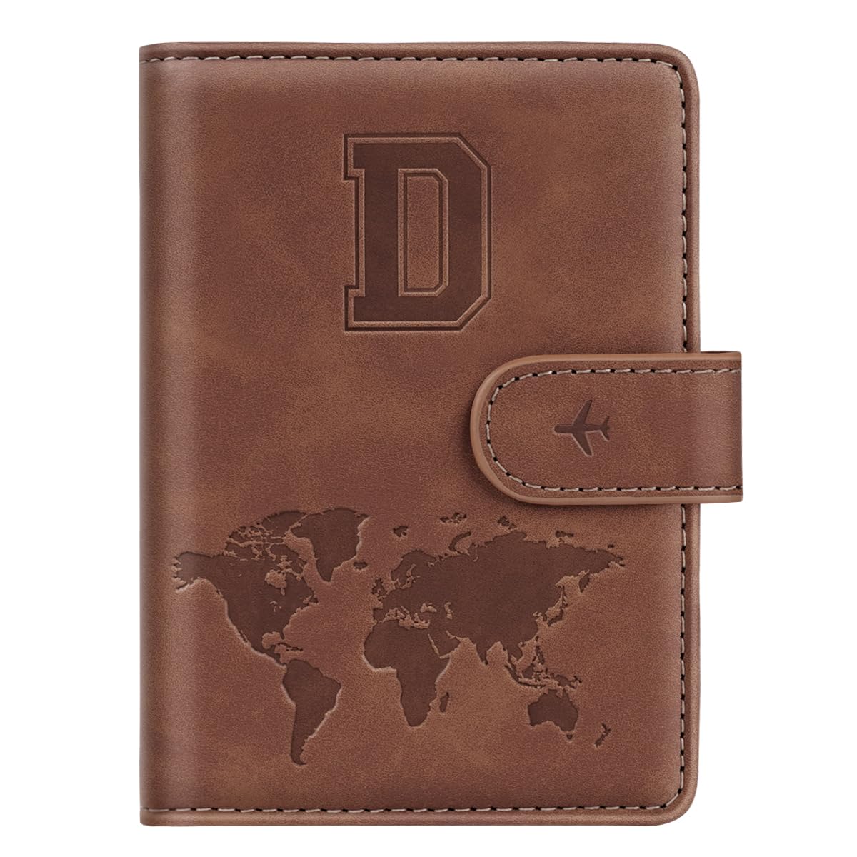 Passport Holder Wallet Cover Personalized Initial Travel Essentials