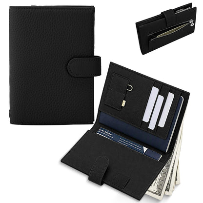 KTMOUW Passport Holder for Travel RFID Passport Cover for Airport Essential