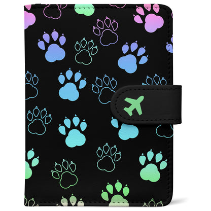 Passport Holder, Cute Travel Wallet Cover with RFID Blocking,Strawberry