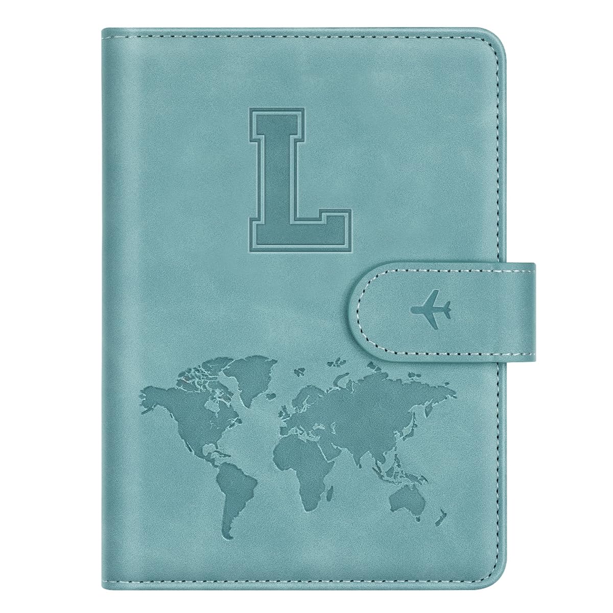 Passport Holder for Travel Essentials Personalized Initial Wallets