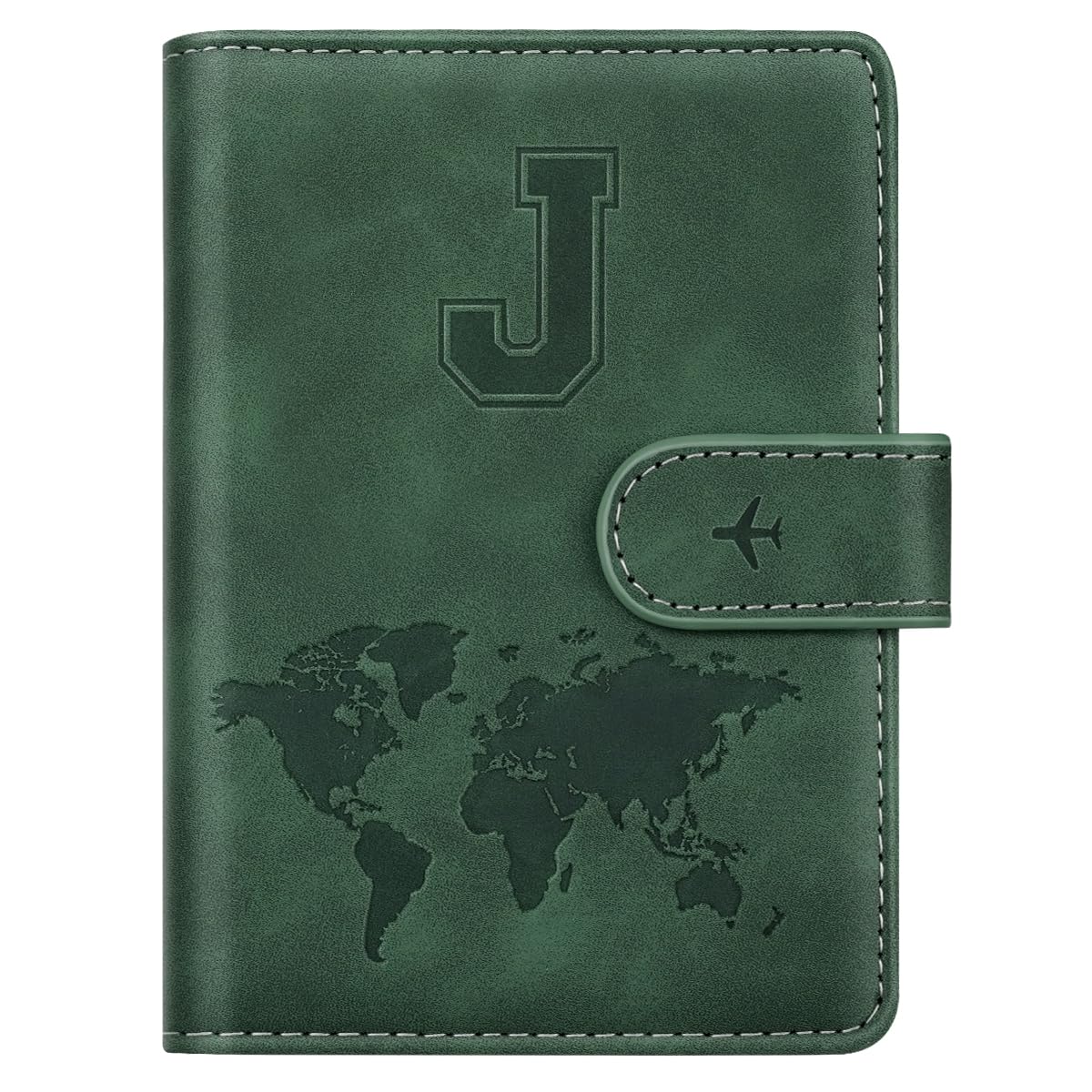 Passport Holder Wallet Cover Personalized Initial Travel Essentials
